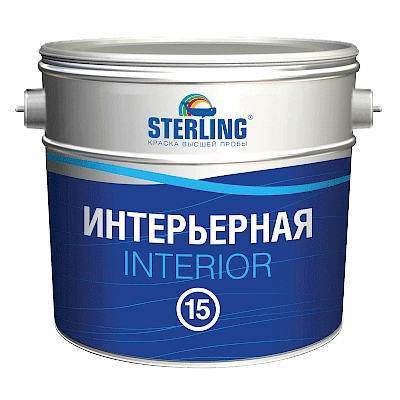 Product image for Sterling Интериор 15 краска для влажных помещений (ВД-АК-205) Стерлинг