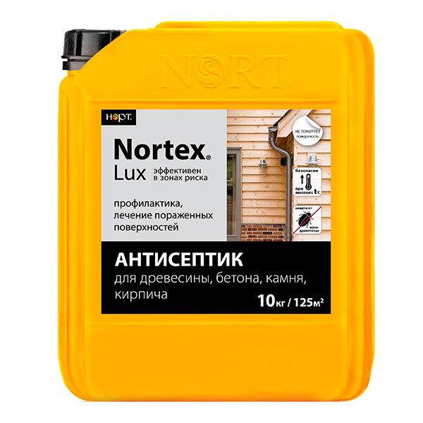 Product image for Нортекс-Люкс - антисептик для древесины, бетона, камня, кирпича