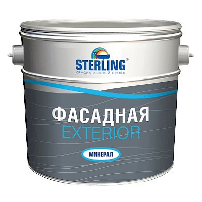 Product image for Sterling Экстериор минерал фасадная краска по минеральным основаниям (ВД-АК-111) Стерлинг