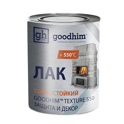 Product image for Лак термостойкий для камня GOODHIM Texture 550 (Гудхим)