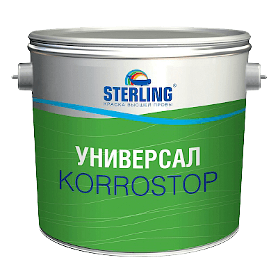 Product image for Sterling Универсал КОРРОСТОП грунт-краска по металлу (ПФ-118) Стерлинг