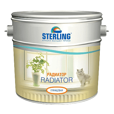 Product image for Sterling Радиатор краска для радиаторов (ПФ-116) Стерлинг