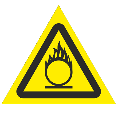 Product image for Знак - Пожароопасно. Окислитель W11